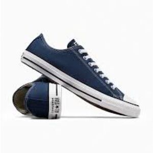 Converse Al stars Blue Low-Top Sneakers